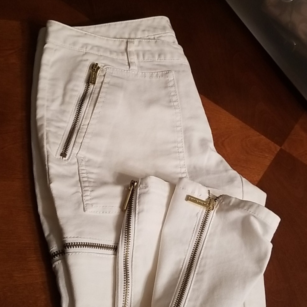 MICHAEL KORS CARGO CROP JEANS
